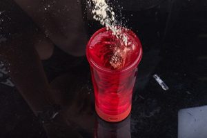 plastic shaker bottle