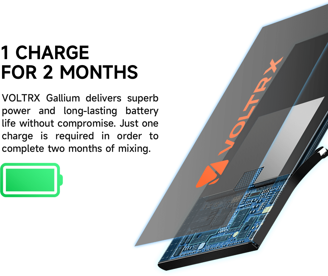 VOLTRX Gallium Electric Shaker Bottles All Color