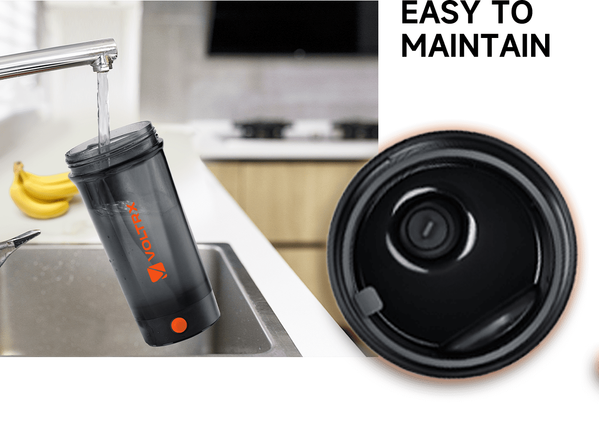 VOLTRX Gallium Electric Shaker Bottles All Color