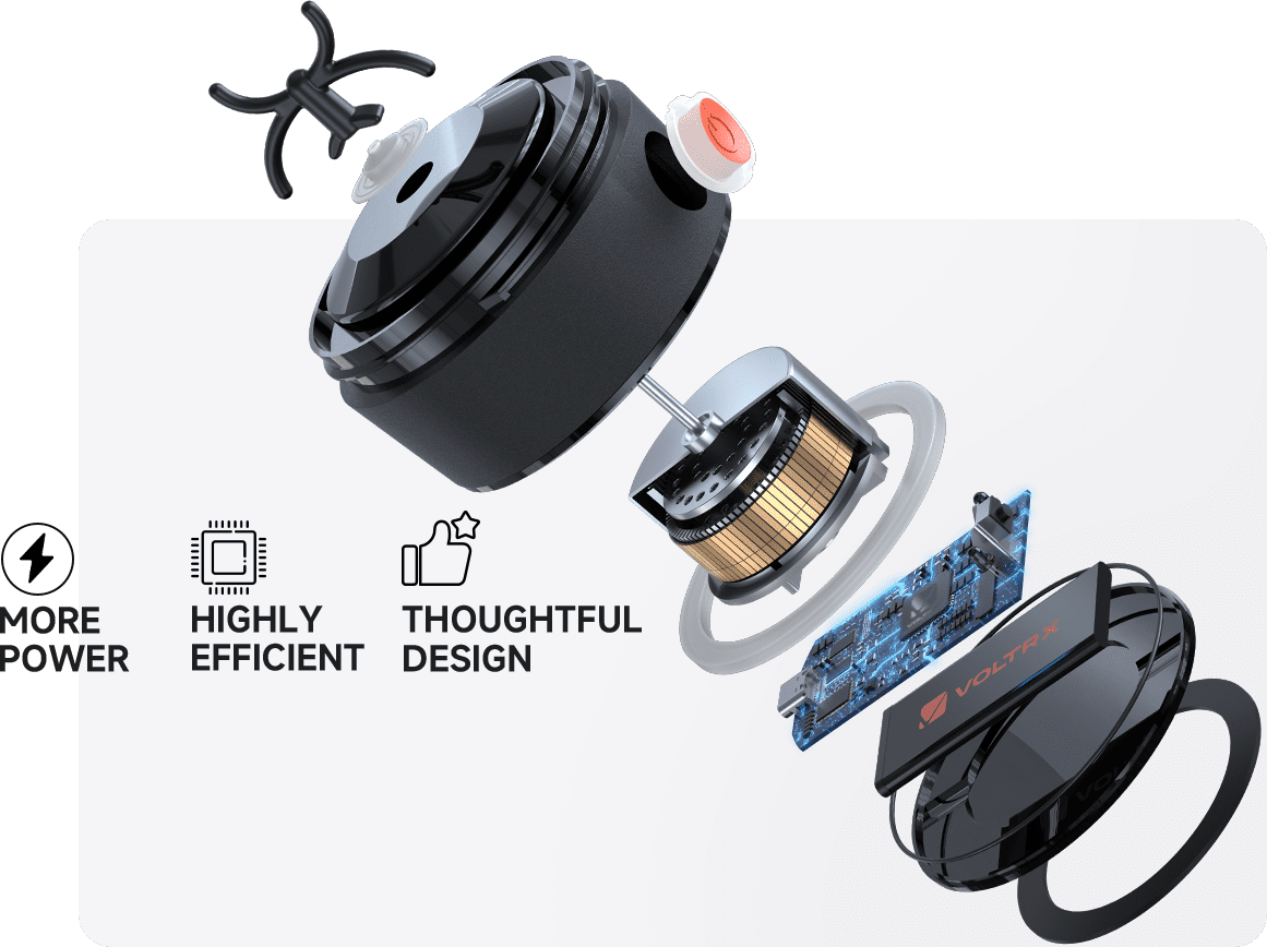 VOLTRX Gallium Electric Shaker Bottles All Color